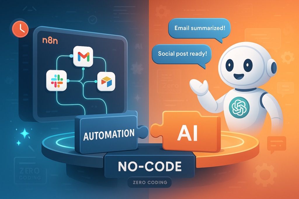 Building a No-Code AI Assistant with n8n + ChatGPT