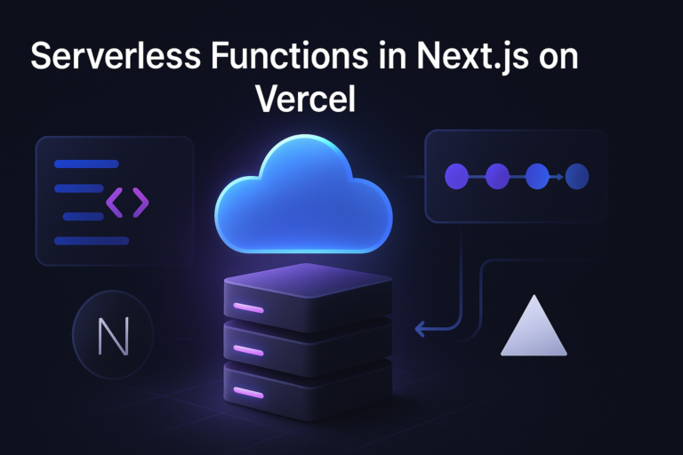 Next.js Serverless Functions on Vercel: A Complete Guide