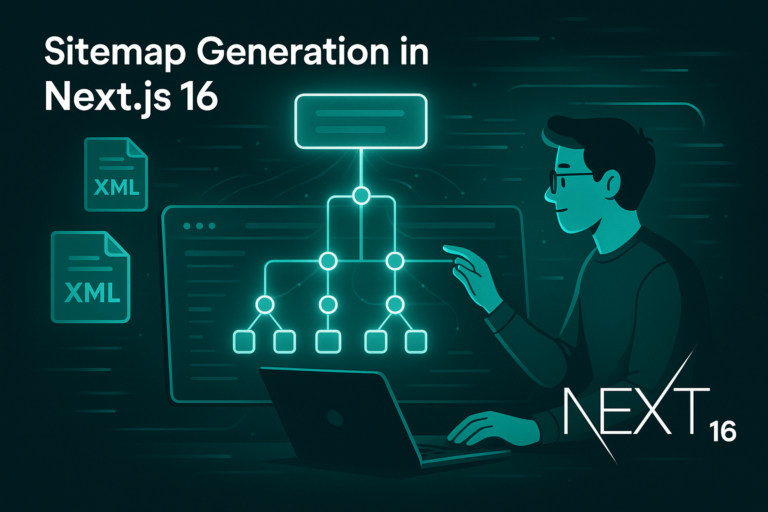 Next.js 16 introduces smarter, automated sitemap generation — helping developers improve crawl efficiency and boost SEO performance effortlessly.