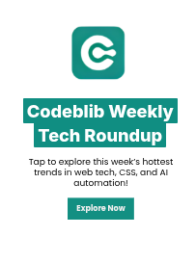 Codeblib Weekly Tech Roundup