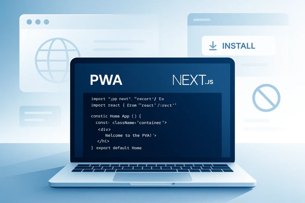 How to Build a Progressive Web App with Next.js 16 (Complete Guide) Building a lightning-fast Progressive Web App (PWA) using Next.js 16 — the future of web performance and reliability