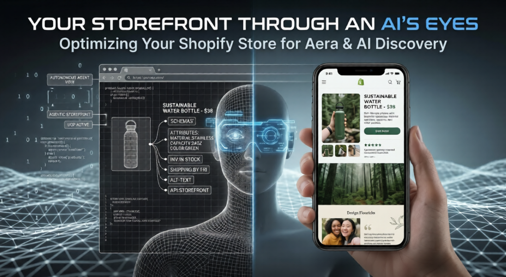 Your Storefront Through an AI's Eyes: How to Optimize Your Shopify Store for Aera and AI-Mediated Discovery
