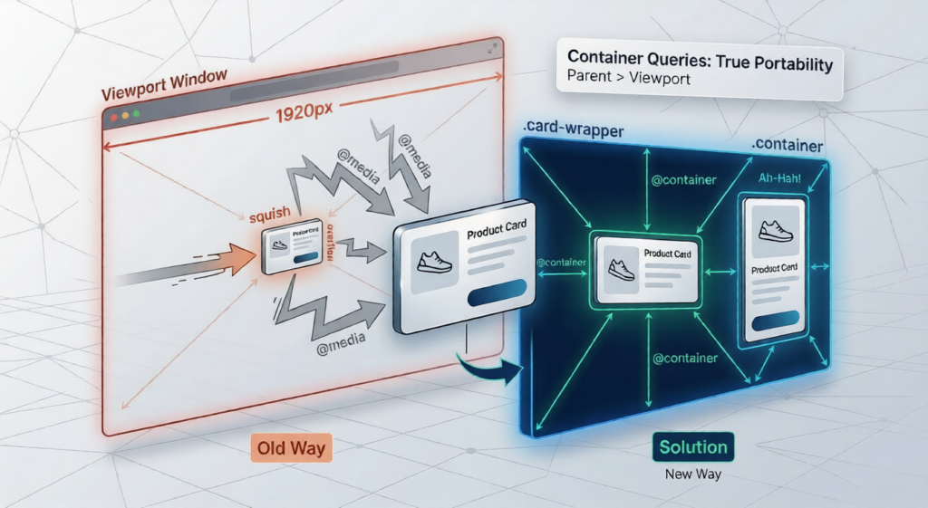 Conditional CSS Styling with @container